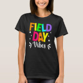 Field Day Vibes For Teacher Kids Field Day 2023 T-shirt (Voorkant)