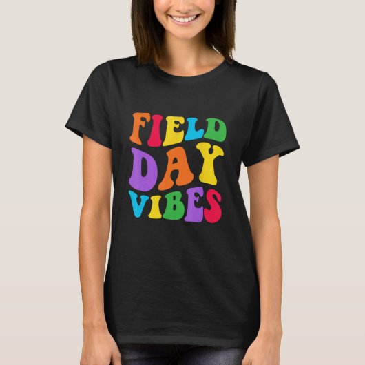 Field Day Vibes For Teacher Kids Field Day 2023 T-shirt (Voorkant)