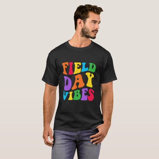 Field Day Vibes For Teacher Kids Field Day 2023 T-shirt (Voorkant volledig)