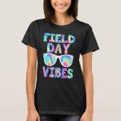 Field Day Vibes Last Day School Field Day Teacher T-shirt (Voorkant)
