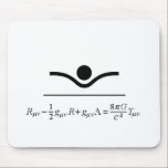 Field Equation Muismat<br><div class="desc">Field Equation in general relativity, gravitation describing spacetime curvature in a manner consistent with energy considerations.</div>