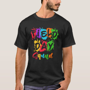 Field Fun Day Squad School Kinder Vibes Jongens Me T-shirt