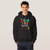 Field Fun Day Squad School Trip Vibes Boys Girls T Hoodie (Voorkant volledig)