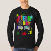Field Fun Day Squad School Trip Vibes Boys Girls T T-shirt (Voorkant)