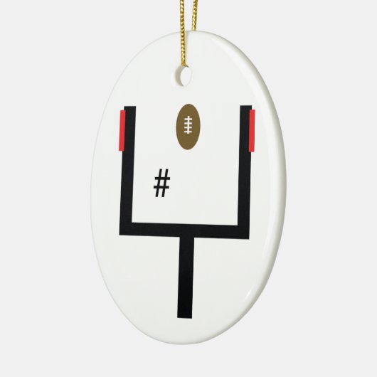 Field Goal Kicker Ornament (Links)