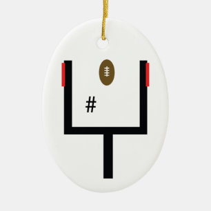 Field Goal Kicker Ornament