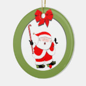 Field Hockey 2020 Keramisch Ornament (Links)