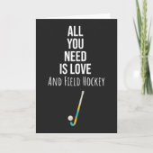 Field Hockey Cards Kids Coach Kaart (Voorkant)