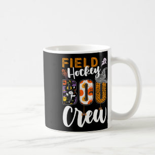 Field Hockey Cheerteam Halloween Matching Speler Koffiemok