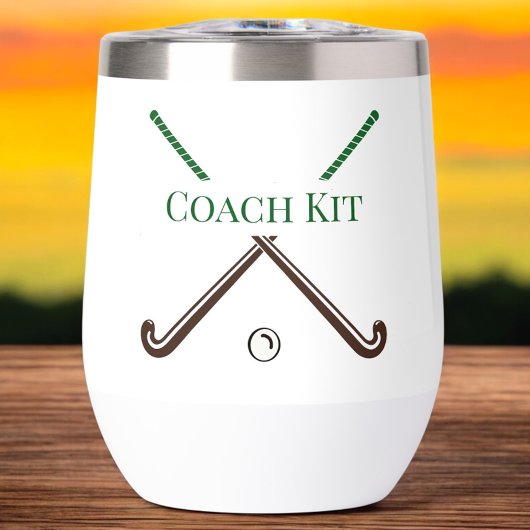 Field Hockey Coach Einde van het Jaar Custom Gift