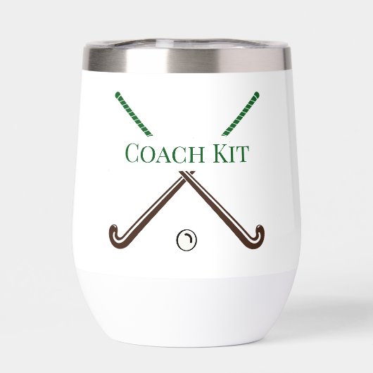 Field Hockey Coach Einde van het Jaar Custom Gift (Achterkant)