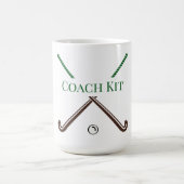 Field Hockey Coach Einde van het Jaar Custom Gift Koffiemok (Center)