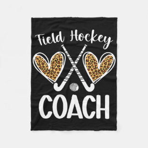 Field Hockey Coach Harten Field Hockey Coach Fleece Deken