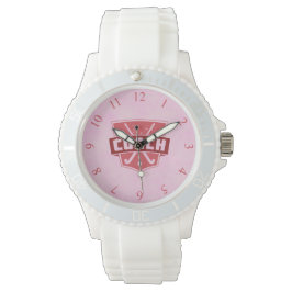 Field Hockey Coach Shield Watch Horloge