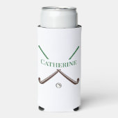 Field Hockey Custom Einde van het Seizoen Gift Seltzer Blikjeskoeler (Seltzer Voorkant)