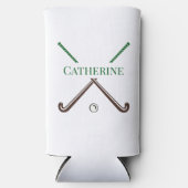 Field Hockey Custom Einde van het Seizoen Gift Seltzer Blikjeskoeler (Voorkant)