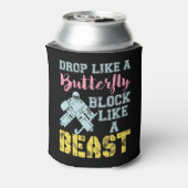 Field Hockey Goalie Block als een Beest Blikjeskoeler (Blikje Achterkant)