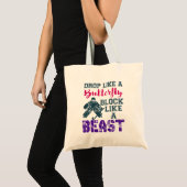 Field Hockey Goalie Block als een beest Tote Bag (Voorkant (product))