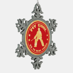 Field Hockey Goalie Kerstmis Ornament