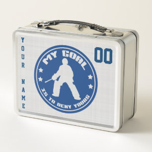  Field Hockey Goalie Lunch Box