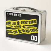 Field Hockey Goalie Lunch Box (Voorkant)
