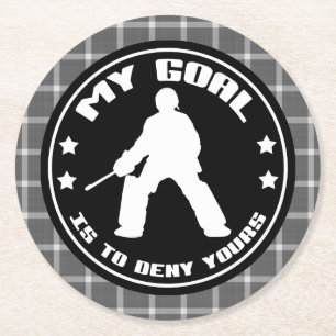 Field Hockey Goalie Quote Party Onderzetters