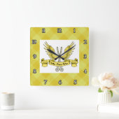 Field Hockey Goalie Vierkante Klok (Huis)