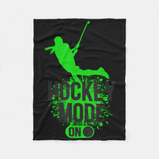 Field Hockey Hockey Mode On  Fleece Deken