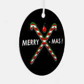 Field Hockey Holiday Cadeau Metalen Ornament (Voorkant Rechts)