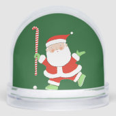 Field Hockey Holiday Cadeau Sneeuwbol (Voorkant)