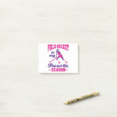 Field Hockey is mijn favoriete seizoen Post-it® Notes (Op bureau)