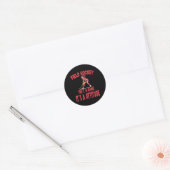 Field Hockey Isn't A Game It's A Attitude Ronde Sticker (Envelop)