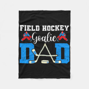 Field Hockey Keeper Papa T-shirts voor vrouwen man Fleece Deken