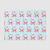 Field Hockey Kerst Gift Tissue Papier (Voorkant)