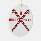 Field Hockey Kerst Keepsake Keramisch Ornament (Rechts)