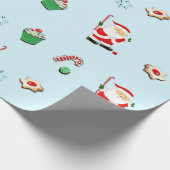 Field Hockey Kerstcadeau Cadeaupapier (Hoek)