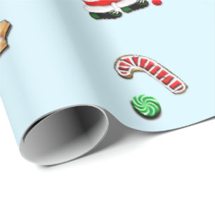 Field Hockey Kerstcadeau Cadeaupapier