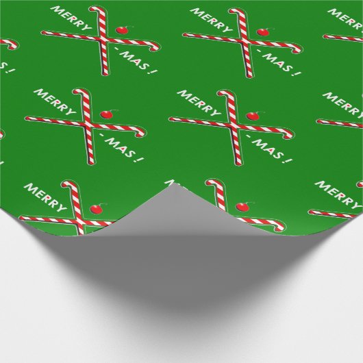 Field Hockey Kerstmis Cadeaupapier (Hoek)