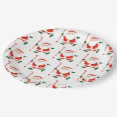 Field Hockey Kerstmis Papieren Bordje (Gekanteld)