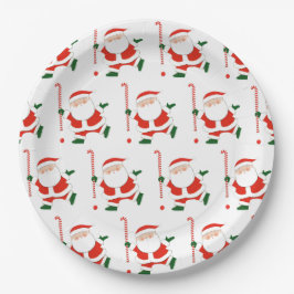 Field Hockey Kerstmis Papieren Bordje