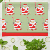 Field Hockey Kerstmis Theedoek (Gevouwen)