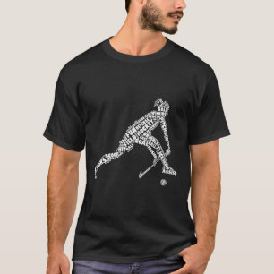 Field Hockey Liefde Field Hockey Speler Hockey Fan T-shirt