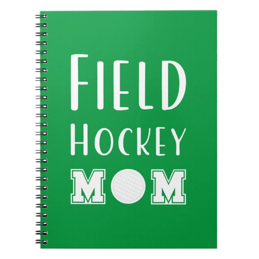 Field Hockey mama Notitieboek (Voorkant)