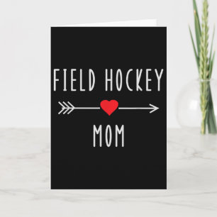 Field Hockey Moeder Grappig Field Hockey Liefhebbe Kaart