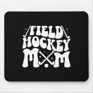 Field Hockey Moeder Groovy Moeder Van Een Field Ho Muismat