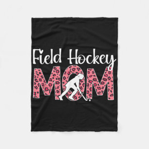 Field Hockey Moeder Luipaard Moeder Van Een Field Fleece Deken