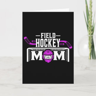 Field Hockey Moeder Shirt Voor Vrouwen Moederdag  Kaart