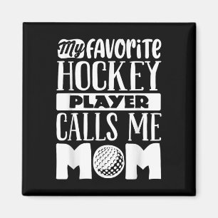Field Hockey Moeder Shirt Vrouwen Field Hockey Lie Magneet