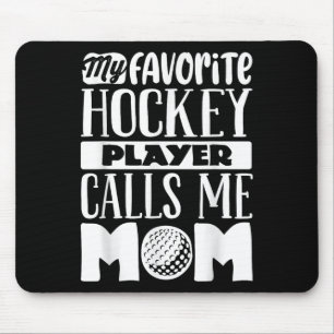 Field Hockey Moeder Shirt Vrouwen Field Hockey Lie Muismat
