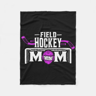 Field Hockey Moeder T-shirt Voor Vrouwen Moederdag Fleece Deken